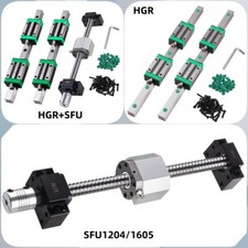 HGR15 HGR20 HGR25 guida lineare Rail+ SFU1605 SF1204 mandrino a ricircolo di sfere CNC FAI DA TE