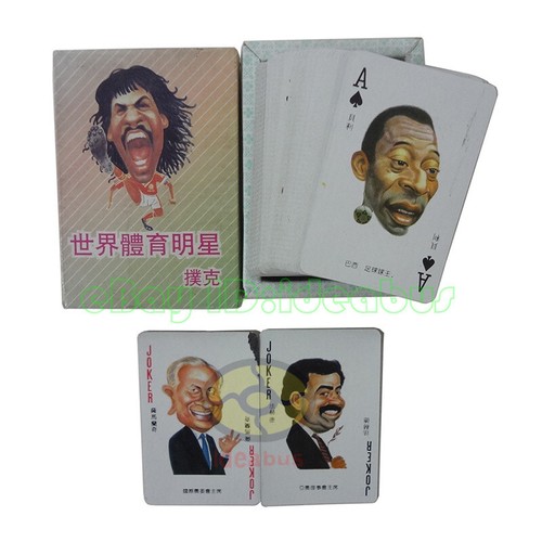 Mazzo carte gioco poker 54 - da,