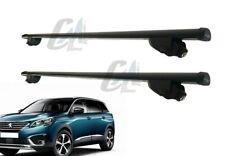 IRON120+BM05 BARRE PORTATUTTO FARAD ACCIAIO NERE PEUGEOT 5008 DAL 2017 IN POI