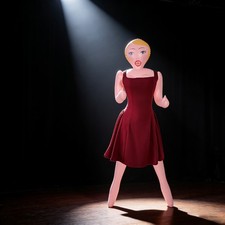 Bambola gonfiabile 57" per