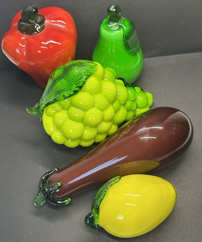 Frutta verdura in vetro - frutta, e