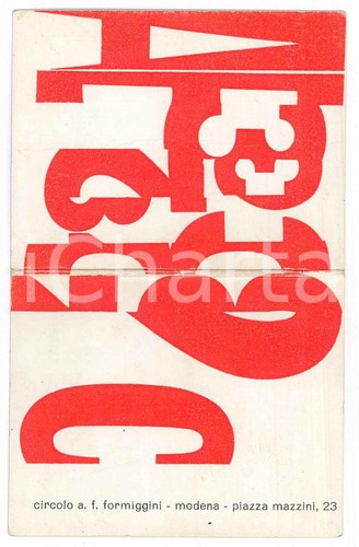 1967 modena circolo - circolo, a.