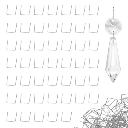 Confezione 360 ganci - confezione, cristallo