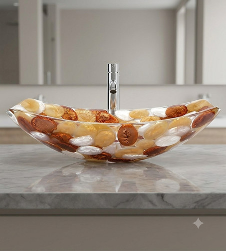 Lavabo appoggio bagno in - lavabo,