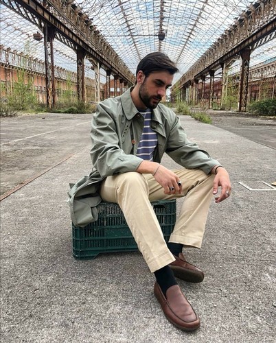 Trench primaverile stile