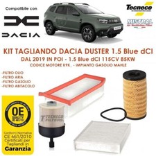 KIT FILTRI DACIA DUSTER 1.5