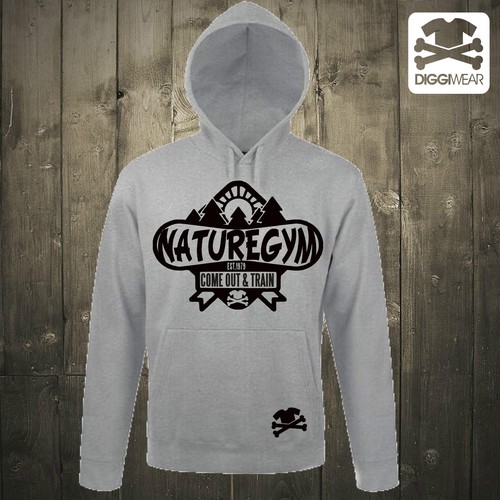 Felpa con cappuccio - , naturegym