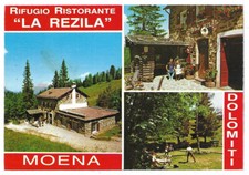 TRENTO (295) - MOENA Rifugio Ristorante La Rezila (vedute) - FG/Vg 1990