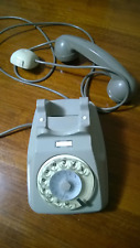 TELEFONO VINTAGE TELEFONO A ROTELLA VINTAGE SIP BERTANA SIEMENS 1987 GRIGIO