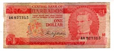 BARBADOS BARBADOS BANCONOTA 1