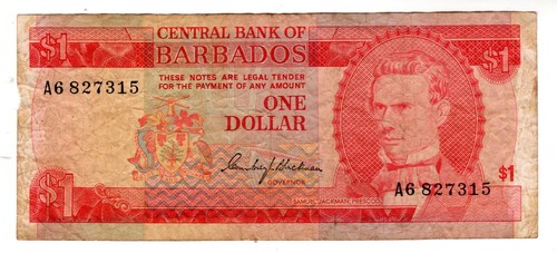 Barbados banconota - barbados,