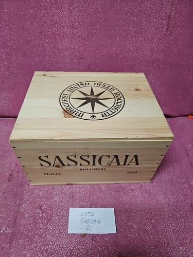 Sassicaia 2020 cassa - , legno