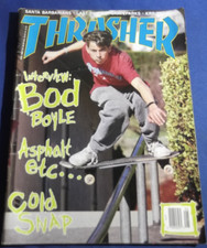 THRASHER MAGAZINE   MAY 1990   SANTA BARBARA    FRANKIE HILL VINTAGE