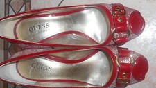 SCARPA DECOLTE' GUESS TG. 37 ROSSO , IN BUONISSIME CONDIZIONI 