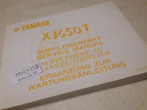 Yamaha xj650t xj650 650xj - xj650, t