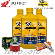 Tagliando HONDA XL 600 RM-LM 1985 1986 1987 Kit Olio Bardahl XTM Filtro Candela