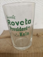 Bicchiere Anni 60' "President's Kola" Acqua Roveta