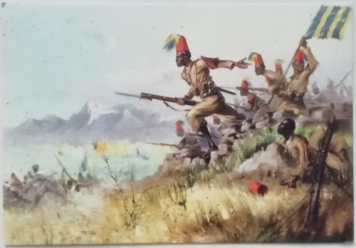 Cartolina battaglione - cartolina,