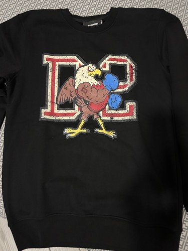 Felpa uomo dsquared l - dsquared, tg.l