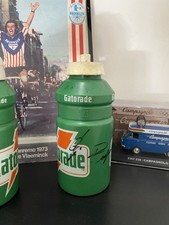 Borraccia Gatorade ‘90 Autografata Gianni Bugno Bianchi Water Bottle Bidon