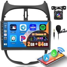 Touchscreen Autoradio per Peugeot 206 206CC Citroen C2 2001-2016 Stereo Android