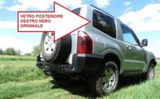 VETRO LATERALE MITSUBISHI PAJERO III V60 3 PORTE (2000-2007) USATO NERO