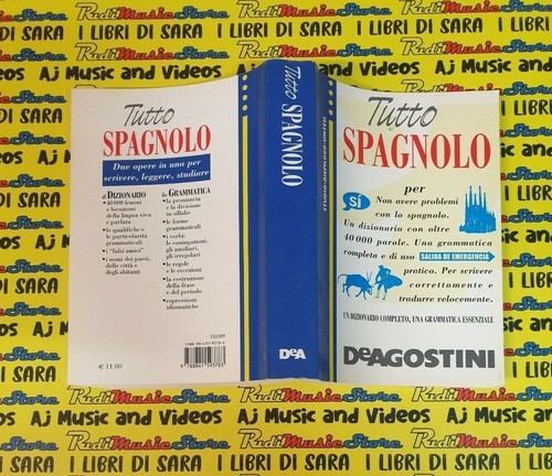 Book libro tutto spagnolo - libro,
