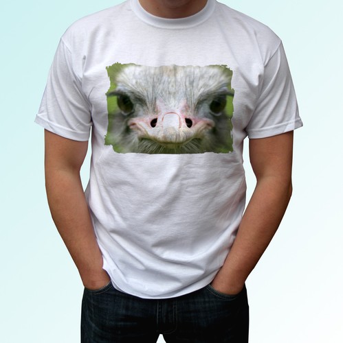 Shirt bianca struzzo - t-shirt,