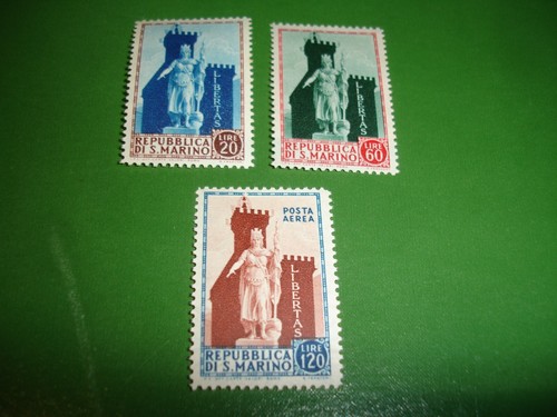 San marino 1954 statua - san,
