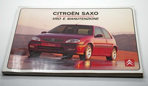 Citroen saxo libretto - citroen, uso
