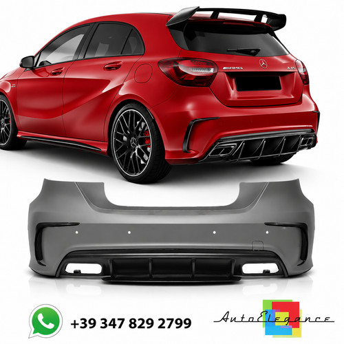 Paraurti posteriore mercedes - posteriore,