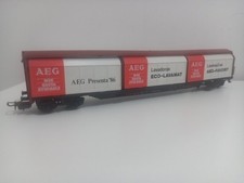 ELECTROTREN CARRO LUNGO AEG CON SPONDE APRIBILI IN SCALA H0