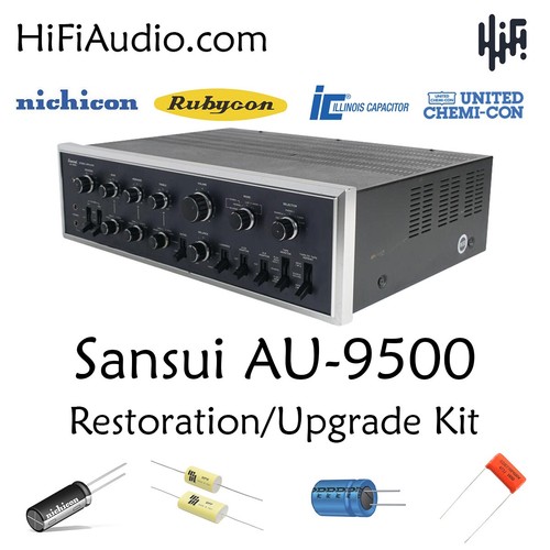 Sansui 9500 ricostruzione - au-9500,
