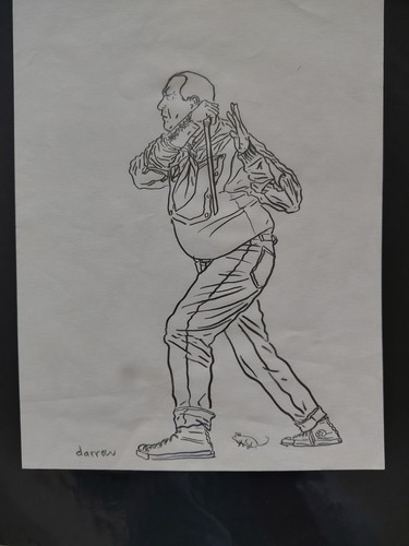 Disegno originale geoff darrow - originale,