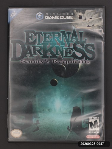 Gamecube eternal darkness - gamecube,