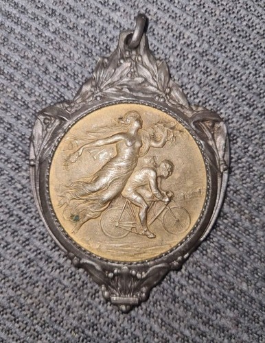 Medaglia antica bicicletta - medaglia, di