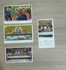 Lotto di 4 Santini Religiosi