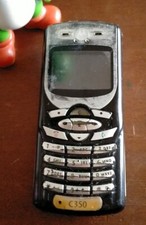 MOTOROLA C350 VINTAGE Nero BLACK NOT WORKING ( for spares- ricambi )