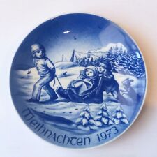 PIATTO DI NATALE Bareuther Weihnachten 1973 - BAVARIA Edizione Limitata Germania