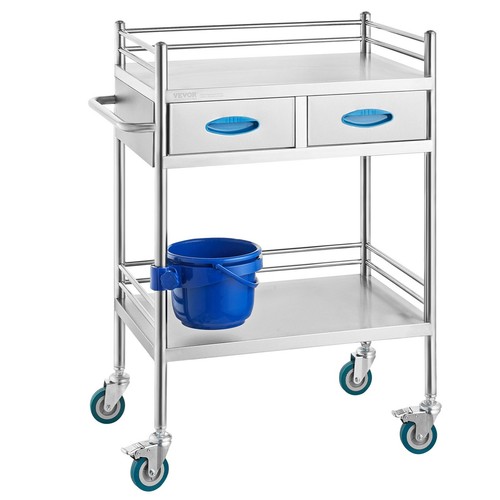 Carrello acciaio con ruote - carrello,
