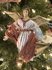 Statuina angelo in cartapesta