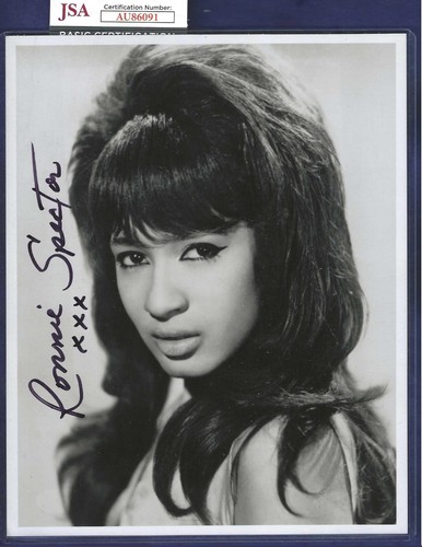 Foto autografata 8x10 - , ronnie