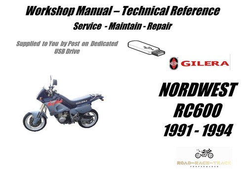 Gilera nordwest rc600 - gilera, manuale