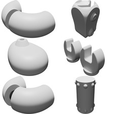 Supporto Robot Dock per