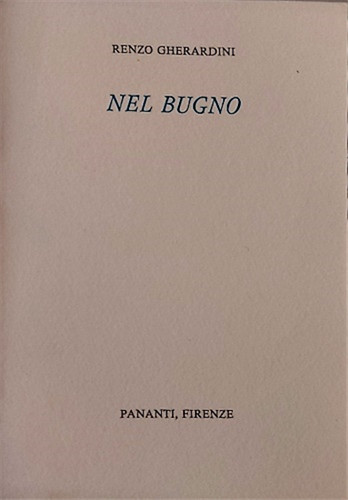 Gherardini renzo nel bugno - gherardini,renzo.,