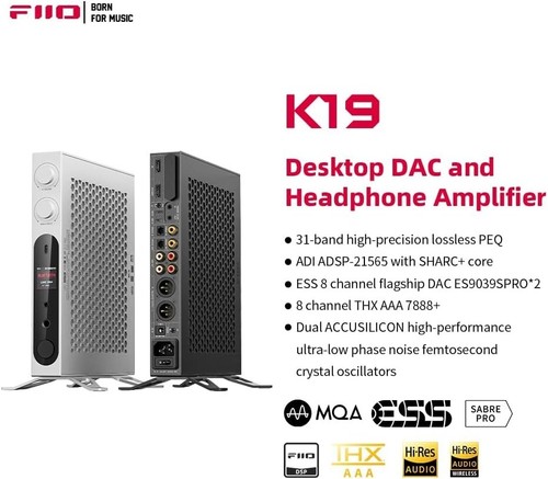 Fiio k19 dual es9039spro - dual,
