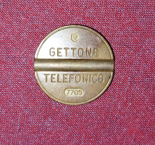 Gettone telefonico raro 7705 - telefonico,