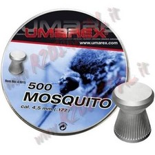 PIOMBINI UMAREX MOSQUITO CALIBRO 4.5 mm TESTA PIATTA DIABOLO PALLINI PER PISTOLA