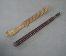 ANTICO PETTINE PER CAPELLI ZULU SUDAFRICANO ANTICO E MISTERIOSO ARTICOLO ARTE TRIBALE SHONA TSONGA