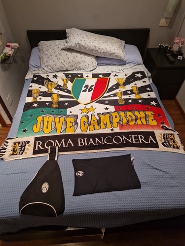 Lotto gadget juventus - juventus, bandiera